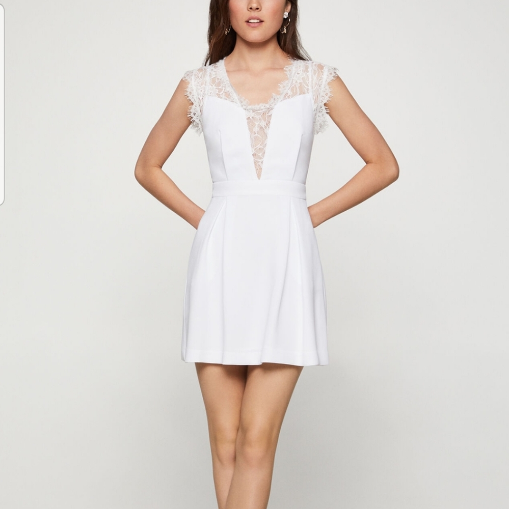 FINAL OFFER!!!! BCBGeneration Lace-Back Pleated Dress - Picture 5 of 12